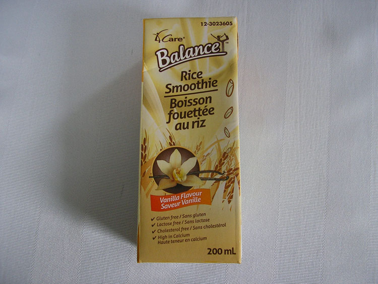 Boisson fouettée au riz - Vanille